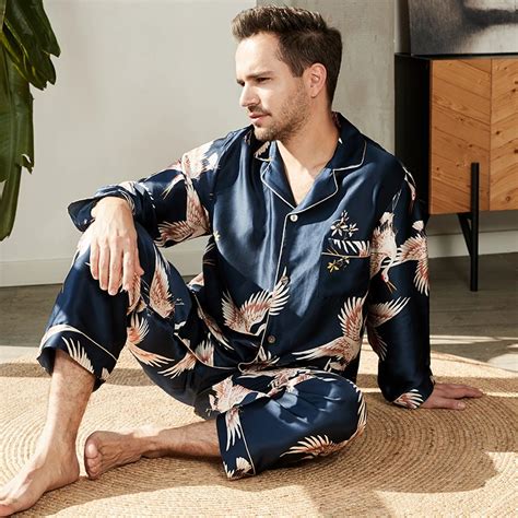 men's luxury pajamas set